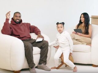 Kim, Kanye en North geven kijkje in hun superstrakke villa