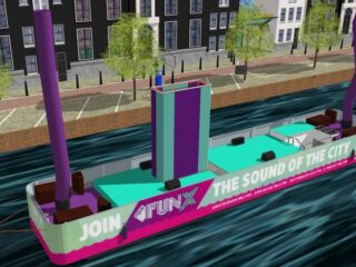 FunX vaart voor het eerst mee met de Canal Parade #EuroPride!