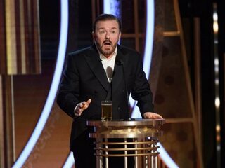 Genadeloze Golden Globes-host Ricky Gervais roast heel Hollywood