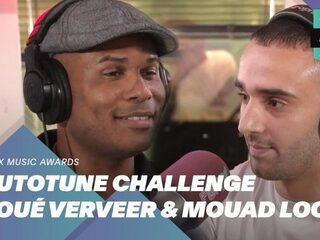 Roué Verveer en Mouad Locos strijden erop los bij de Autotune Challenge