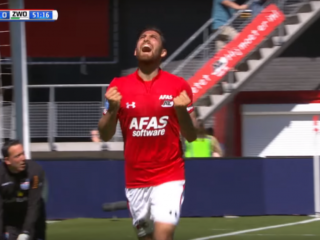 Iraanse Alireza Jahanbakhsh schrijft geschiedenis als topscorer van de Eredivisie