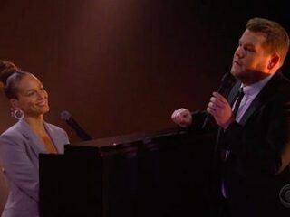 Alicia Keys en James Corden maken grappige en mooie parodie van 'Shallow'