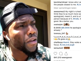 Kevin Hart trekt zich terug als presentator van de Oscars