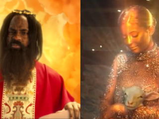 'Goddelijke' Travis Scott en Kylie Jenner in apocalyptische clip 'Stop Trying To Be God'