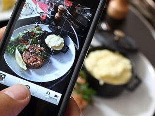 Foto's maken van eten is oké!