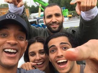 Marwan Kenzari en Will Smith begonnen aan opnames Aladdin