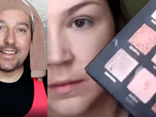 Man voorziet make-up tutorial van echtgenote van hilarisch commentaar