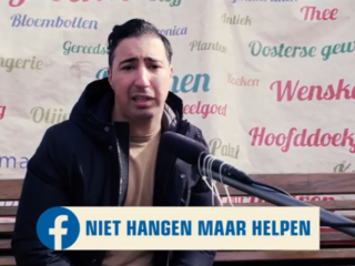 Haagse hangjongeren helpen de voedselbank