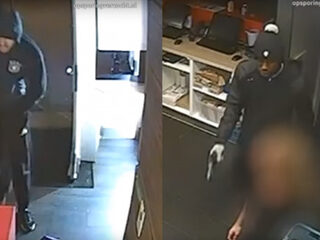 VIDEO: Overvaller pizzeria Rotterdam wordt zelf overvallen