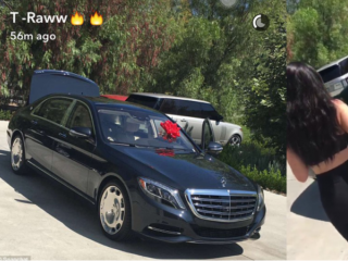 Kylie Jenner krijgt Maybach cadeau van Tyga!