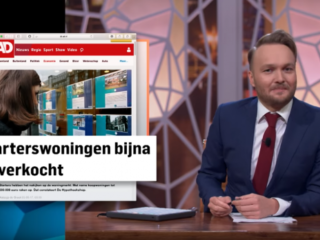 Lubach beschrijft pijnlijk goed waarom je als starter moeilijk aan een huis komt
