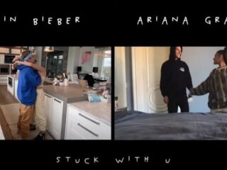 Fans smelten van liefdevolle clip Justin Bieber en Ariana Grande