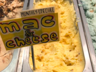 Amerikaanse ijssalon verkoop 'Macaroni and Cheese-ijs'