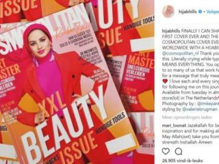 Rotterdamse Ruba Zai prijkt als eerste hijabmodel op Cosmopolitan-cover