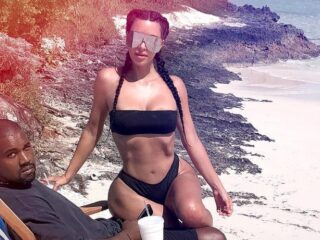 Kim en Kanye delen hartverwarmende beelden van hun vakantie