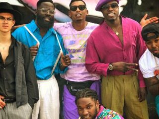 GLOWINTHEDARK samen met Nate, Jandino, Philly Moré & Kalibwoy de diXte