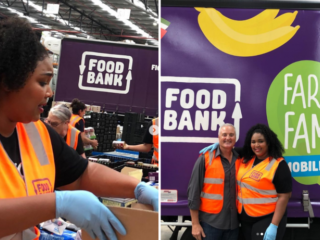 Lizzo pakt voedselpakketten in voor Australische bosbrandslachtoffers