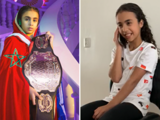 Kickbokstalent Amira (10) blij met docu over haar leven: "Hij is heel leuk"