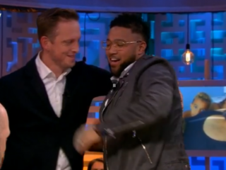 Man achter doneeractie en papa Jay ontmoeten elkaar voor het eerst