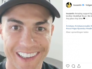 Videoboodschap van Cristiano Ronaldo voor Abdelhak Nouri