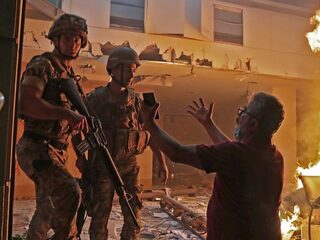 Enorme protesten tegen corruptie en wanbeleid in Beiroet