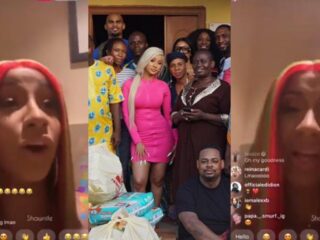 Cardi B doneert tassen vol luiers en kleren aan weeshuis in Nigeria