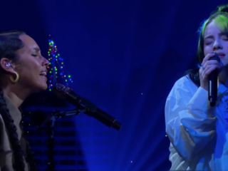 Alicia Keys en Billie Eilish zingen prachtig duet 'Ocean Eyes'