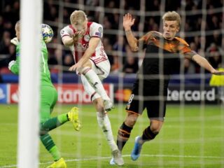 Ajax uitgeschakeld in de Champions League