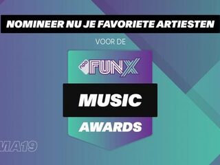Nomineer je favoriete artiesten voor de FunX Music Awards