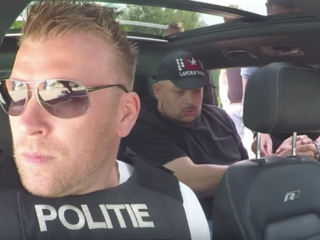 Prank: Supergaande gearresteerd voor cocaïnesmokkel!
