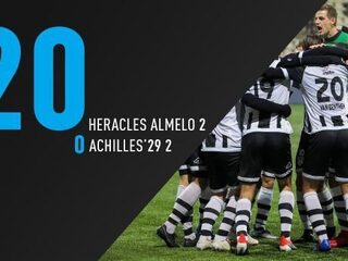 Bizarre uitslag: Jong Heracles wint 20-0 van Jong Achilles'29