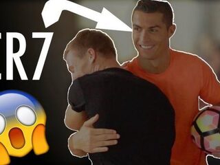 Cristiano Ronaldo nodigt 'Britse Touzani' thuis uit voor challenge