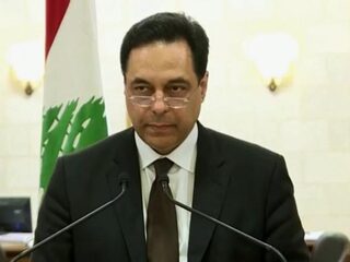Premier Diab: "Libanese regering treedt af"