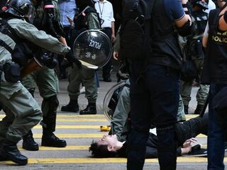Demonstrant in Hongkong neergeschoten