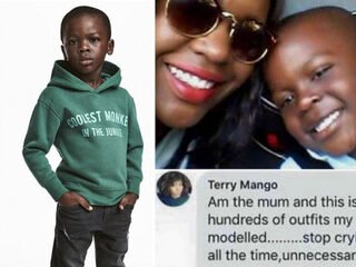 Moeder van jongen met H&M-apentrui reageert: ''Get over it!''