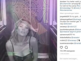 Doutzen Kroes dropt 'twerkvideo' in sexy lingerie