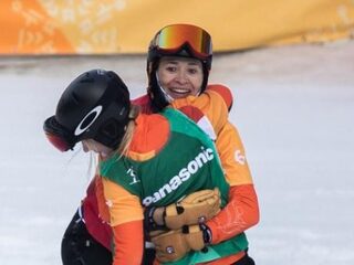 Goud voor Bibian Mentel na 9 keer overwinnen kanker