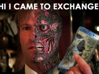 FOTO'S: Het regent Samsung Note 7 grappen!