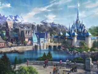 Eerste beelden van 'Frozen Land' in Disneyland Parijs