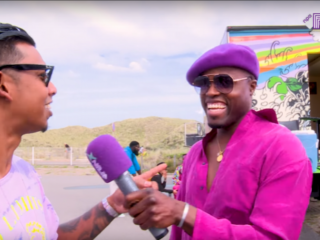 Jandino neemt je mee behind the scenes van clipshoot 'Porkéria'