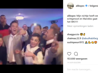 VIDEO'S: Zo vierden Marokkaanse Nederlanders zaterdagavond de plaatsing voor het WK