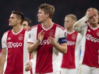 Moedig Ajax verliest van Real Madrid in de Champions League