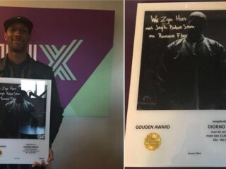 VIDEO: Dio ontvangt GOUD voor 'We Zijn Hier' bij FunX!