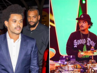 Bruno Mars reageert op nieuwe look The Weeknd