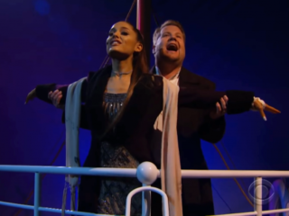Ariana Grande en James Cordon maken nieuwe Titanic-soundtrack