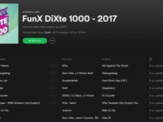 Beluister de FunX DiXte 1000 van 2017 op Spotify