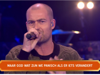 Lange Frans zingt remake van zijn nummer 'Het Land Van'