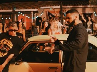 HERINNERING: Bad Bunny en Drake al samen gezien in 'Mia'?