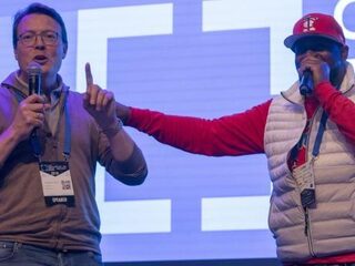 Ghostface Killah (Wu-Tang Clan) en Prins Constantijn samen op podium in Berlijn