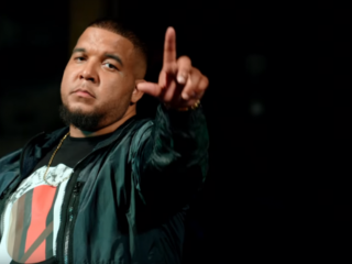 Spanker, Idaly, Latifah en Cho de DiXte met 'Bende'